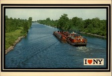 Barge Canal New York vintage