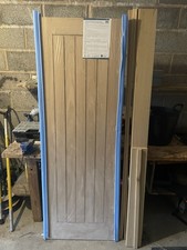 Oak internal door with - door,