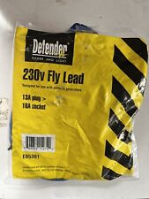 16 AMP 3 PIN Plug To 13 AMP Socket Fly Lead Converter Caravan, Camping Hook up