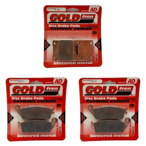 400 gk78a brake pads - rf,