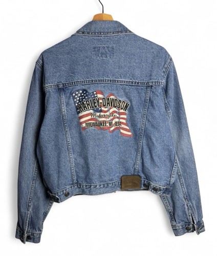 Vintage harley davidson - davidson, denim