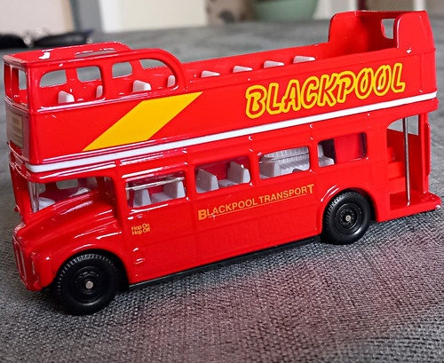 Blackpool transport red - blackpool,