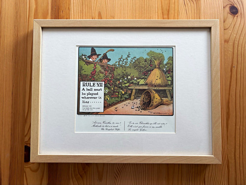 Chas crombie golf - golf, print