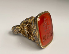 Antique c1795 Carnelian Silver