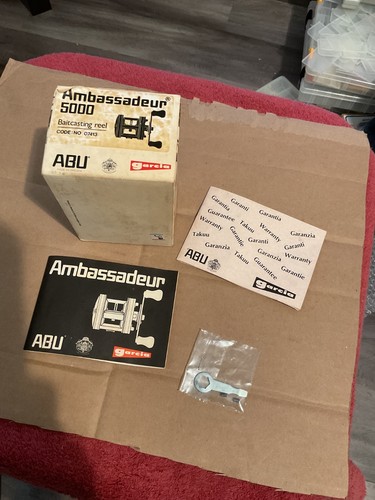 Vintage abu garcia - garcia, ambassadeur