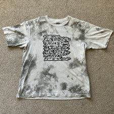 UNIQLO URBAN WALLS FUTURA LABORATORIES MEN'S GRAY GRAPHIC T-SHIRT SIZE L