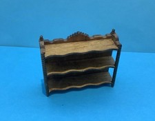 Vintage Dolls House Shelving Unit For the Wall