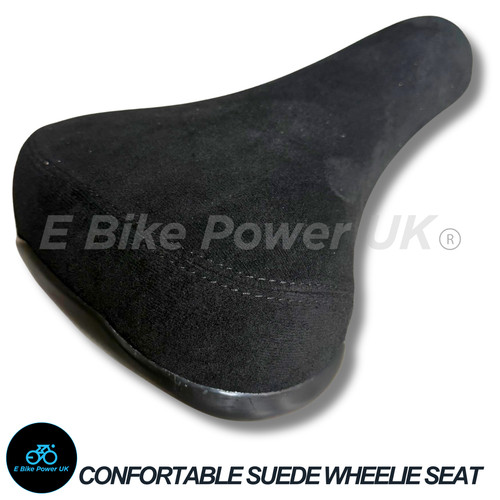 Bicycle saddle seat suede - saddle,