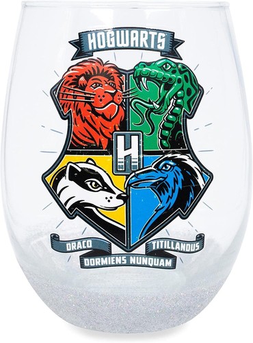 Harry potter glass hogwarts - potter,