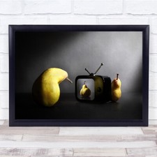 Pears watching TV humour Dark