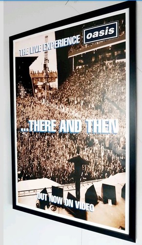 Oasis framed original - oasis,