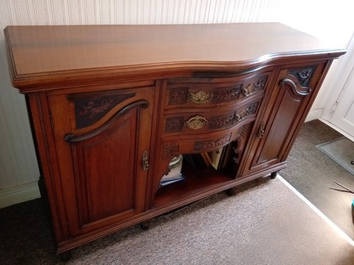 Antique victorian mahogany - victorian, bow