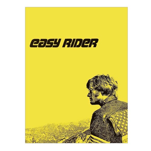 Easy rider metal sign - rider,