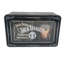 Jack Daniels Gift Set Tin Glass And Coaster 2008