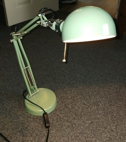Ikea forsa desk - ikea, lamp