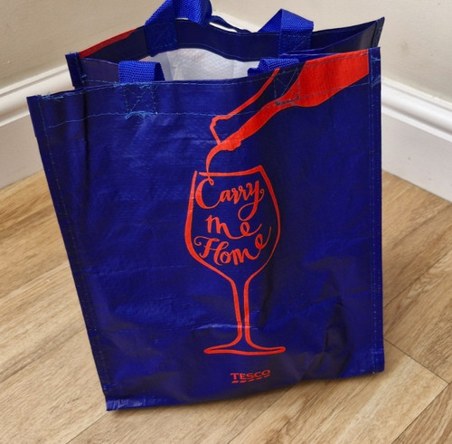 Tesco bottle carrier bag - bag, for