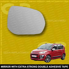 For Citroen C3 Picasso wing mirror glass 09-17 Right Driver side Spherical