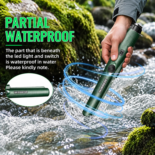 Metal detector wand - detector, handheld