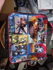 Marvel Avengers Satchel Messenger Bag Iron Man, Spider Man, Hulk