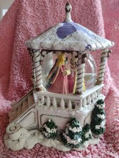 vintage Disney Princess Musical Snow Globe