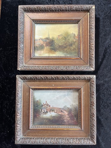 Pair antique river - antique,