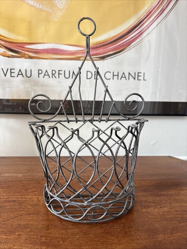 Antique wire basket decorative - wire,