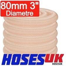 80mmm 3" Clear PU Flexible Air