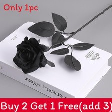 Gothic Bla Rose Artificial