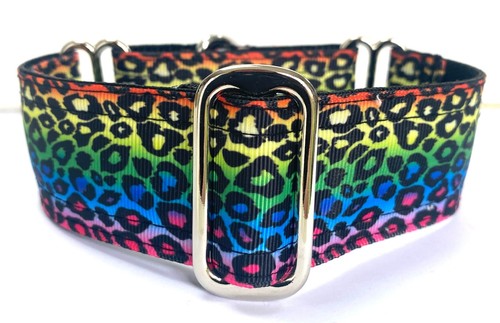 Rainbow leopard print - rainbow,