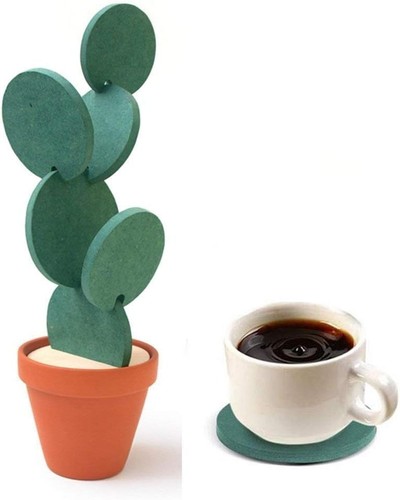 Coasters creative cactus - coasters,