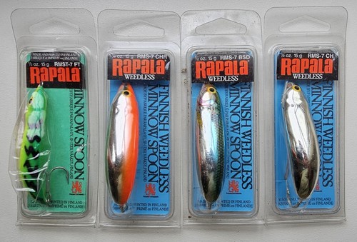Rapala weedless minnow spoon - rapala,