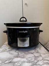 Crock-Pot3.5L Digital Slow Cooker Oval,3-4People , Black please read description