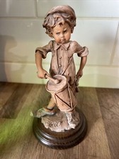 Di Garanzia Resin Figure Reproduction of Original Drummer Boy Made in Italy 