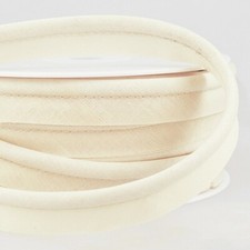 Stephanoise 5mm Flanged Piping Cord Dark Cream - per metre