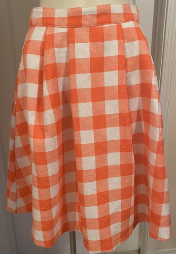 Jealous tomato orange gingham - jealous,
