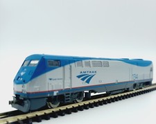 N Gauge Scale AMTRAK Railroad Diesel Locomotive Train Engine Model Railway