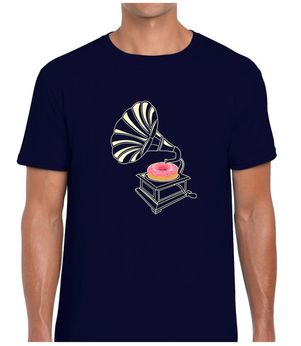 Gramaphone doughnut donut mens - gramaphone,