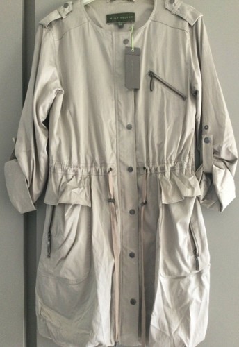 Mint velvet satin sporty parka - velvet,