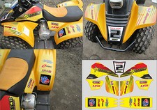  Kazuma Meerkat 50 graphics stickers decals name & number chinese quad 50cc 