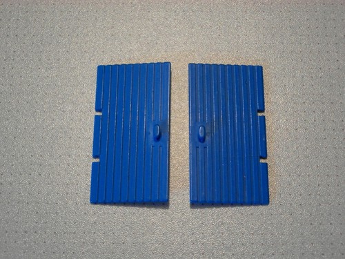 Lego blue doors - doors, 1x4x6