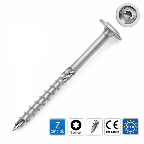 Pan head screws wood