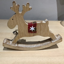 Rustic Natural Wood Rocking