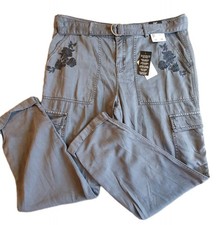 F&F Cargo Trousers Blue/Grey