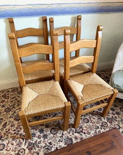 Set wooden ladder - set,
