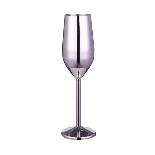 Stainless steel champagne cup - stainless,