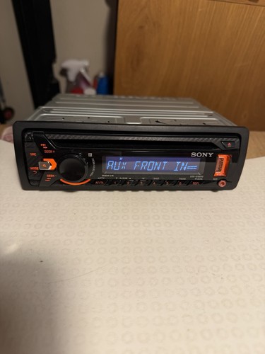 Sony cdx g1001u - sony, (mp3