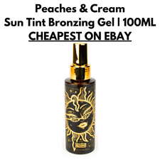 Peaches & Cream | Sun Tint Skin Tint | 100ml Bronzing Gel | CHEAPEST ON EBAY