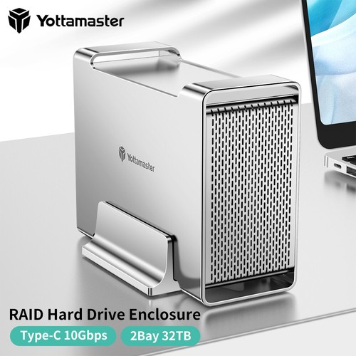Aluminum bay dual - raid, hard
