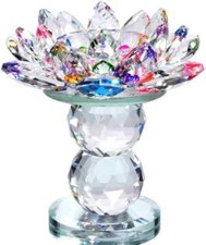 Joblot of 4 Crystal Lotus