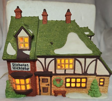 Department 56 Dickens Village "Nicholas Nickleby 'Cottage" Christmas Village 